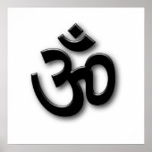 Spiritual Om Sign Poster (Voorkant)