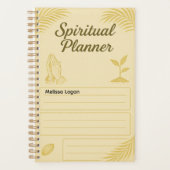 Spiritual Planner for Prayer & Daily Worship (Voorkant)