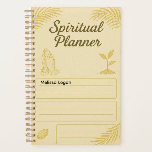Spiritual Planner for Prayer & Daily Worship (Voorkant)