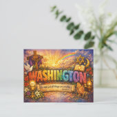 Spiritual Postcard  Briefkaart (Staand voorkant)