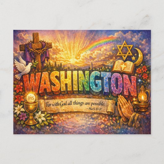 Spiritual Postcard  Briefkaart (Voorkant)