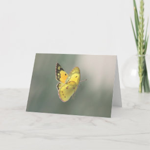 Spiritual Transition Butterfly Sympathy Card Kaart