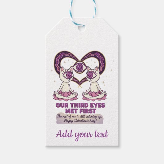 spiritual valentine's day cadeaulabel (Voorkant)