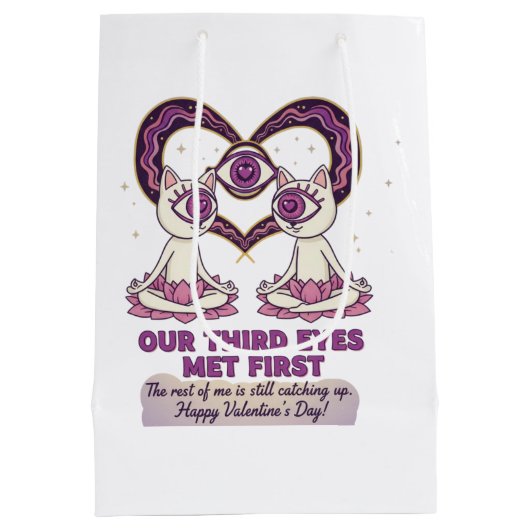 spiritual valentine's day medium cadeauzakje (Achterkant)