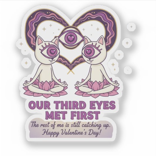 spiritual valentine's day sticker (Voorkant)