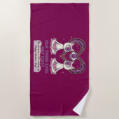 spiritual valentine's day strandlaken (Voorkant)