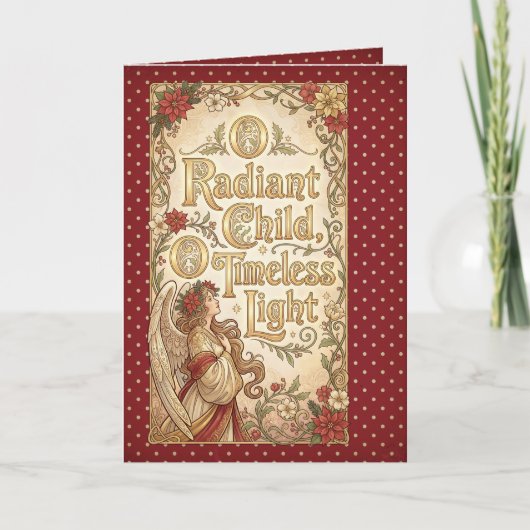 Spiritual Winter Blessing Kaart (Voorkant)