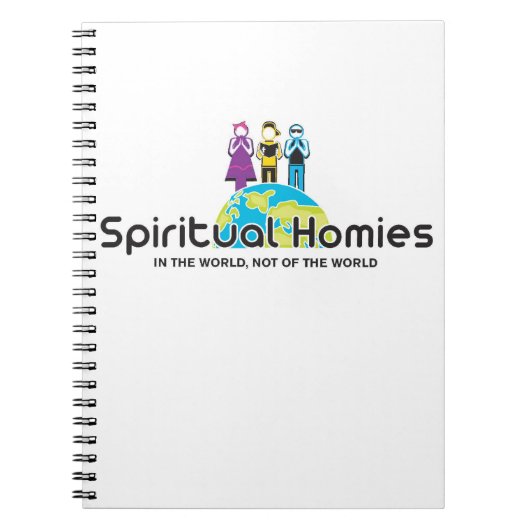 SpiritualHomies-laptop Notitieboek (Voorkant)