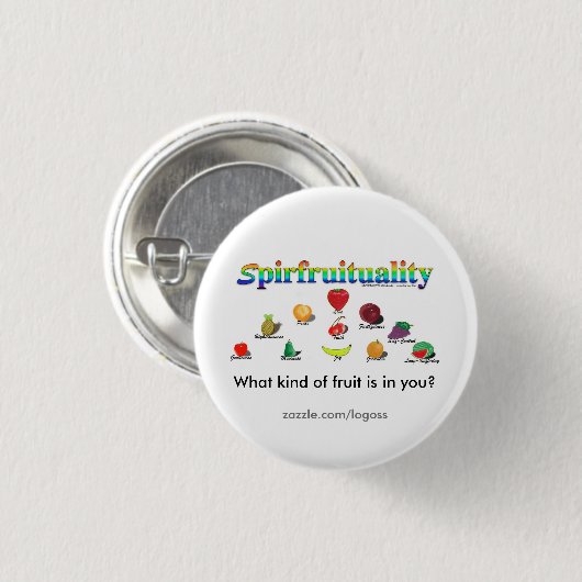 Spiritualiteit Buttonnen Ronde Button 3,2 Cm (Voorkant /achterkant)