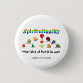 Spiritualiteit Buttonnen Ronde Button 3,2 Cm (Voorkant)