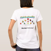 spiritualiteit : De aardbei van de liefde T-shirt (Achterkant)