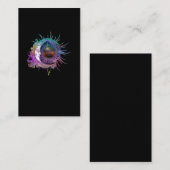 Spiritualiteit Galaxy Sun Moon Visitekaartje (Voorkant / Achterkant)