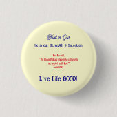 Spiritualiteit Leuke Inspirerend Button (Voorkant)