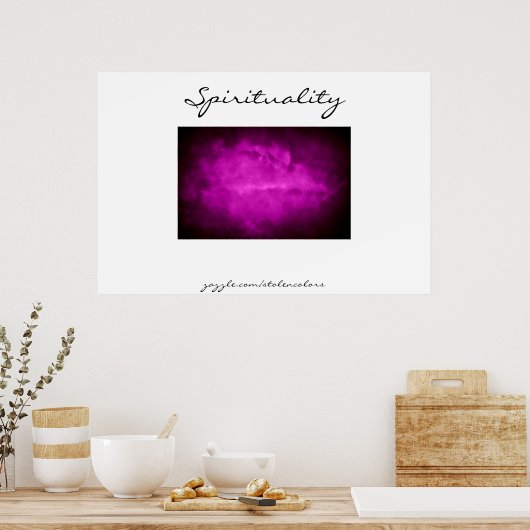 spiritualiteit poster (Keuken)