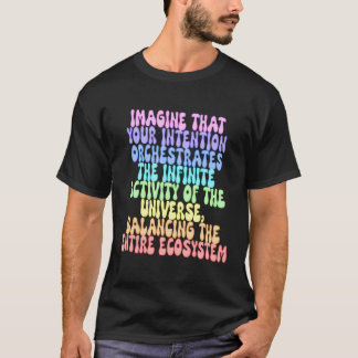Spiritualiteit Quote Rainbow T-shirt