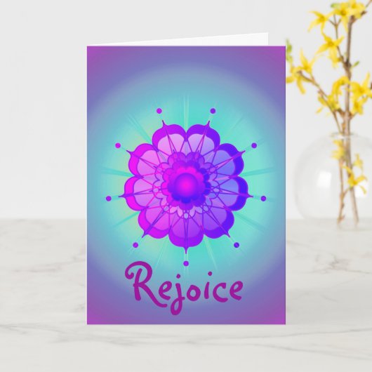 SpiritualSunshine95 Kaart (Gele Bloem)