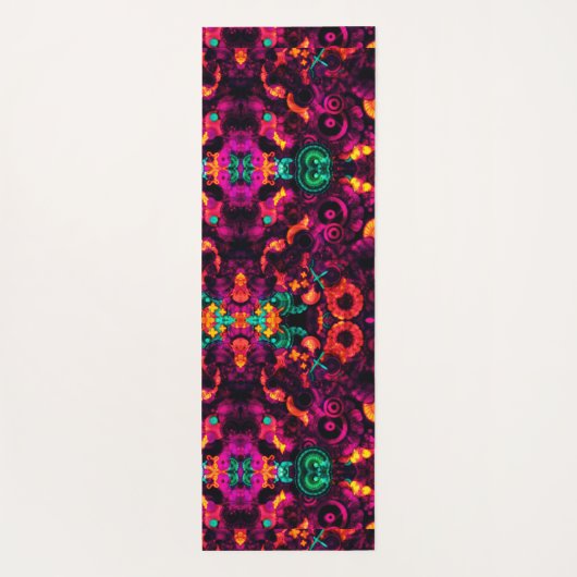 spiritueel abstract yogamat (Achterkant)