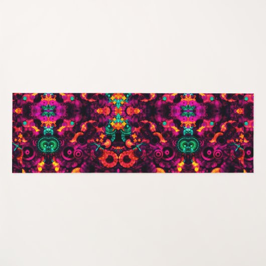 spiritueel abstract yogamat (Voorkant (horizontaal))