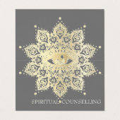 Spiritueel advies, Psychic - Visitekaartje (Buitenkant ongevouwen)