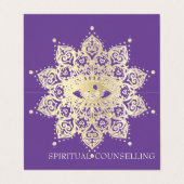 Spiritueel advies, Psychic - Visitekaartje (Buitenkant ongevouwen)