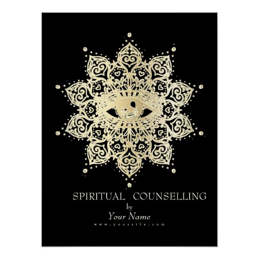 Spiritueel advies, psychologie, Tarot - Poster (Voorkant)