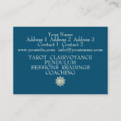 Spiritueel advies, Tarot, Psychic Business Ca Visitekaartje (Achterkant)