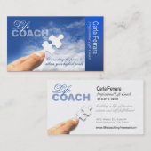 SPIRITUEEL advies voor levenscoach Visitekaartje (Voorkant / Achterkant)