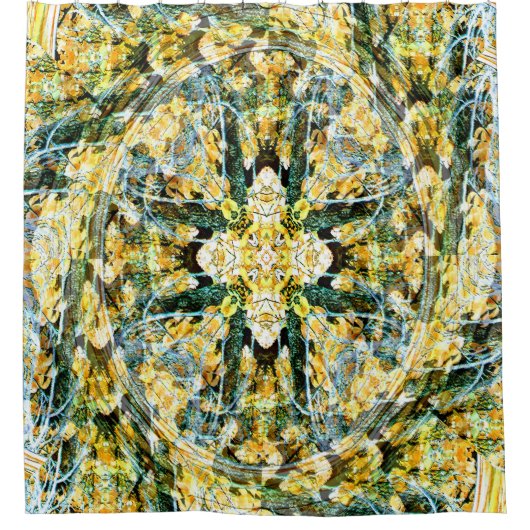 Spiritueel Blooming...... Douchegordijn (Voorkant)