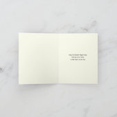 Spiritueel boeket roze rozen Catholic Marian Kaart (Binnen)