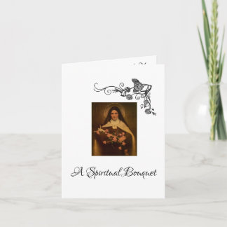 Spiritueel Boeket St. Thérèse Kaart