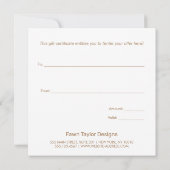 Spiritueel Derde Oogcadeaubon (Achterkant)