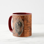 Spiritueel dierentuin, aansporing tot inspiratie mok (Voorkant links)