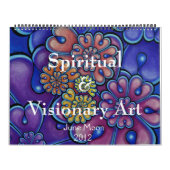 Spiritueel en Visionary Art Calendar 2012 Kalender (Hoes)