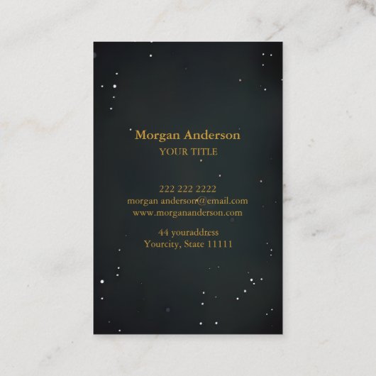 Spiritueel Energie Heiler Reiki Visitekaartje (Achterkant)