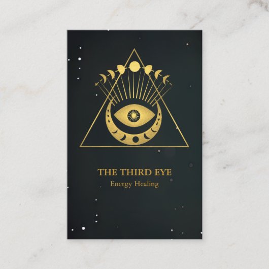 Spiritueel Energie Heiler Reiki Visitekaartje (Voorkant)