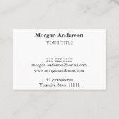 Spiritueel Energie Heiler Reiki Visitekaartje (Achterkant)