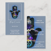 Spiritueel Fatima Hand, mystiek Visitekaartje (Voorkant / Achterkant)