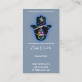 Spiritueel Fatima Hand, mystiek Visitekaartje