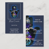 Spiritueel Fatima Hand, mystiek Visitekaartje (Voorkant / Achterkant)