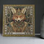 Spiritueel Fox Gepersonaliseerde Tribal Art Altaar Tegeltje<br><div class="desc">Stap in een rijk van mysterie en schoonheid met deze 'Spiritueel Fox' keramische tegel. Dit unieke stuk is meer dan alleen decor; het is een symbool van liefde, verbinding en persoonlijke geschiedenis, met een vos versierd met tribale juwelen, en een geestdier waarvan wordt aangenomen dat het een geliefd familielid of...</div>