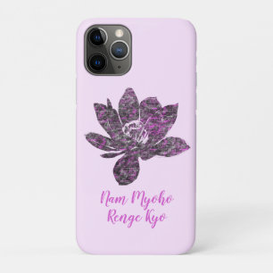 Spiritueel gedeeltelijk paarse Lotusbloem Nam Myoh Case-Mate iPhone Case