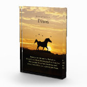 Spiritueel gedenkteken voor paarden met aangepaste fotoblokken (Rechts)