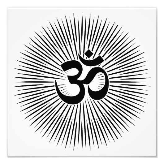 Spiritueel gegevensontwerp foto afdruk (Voorkant)