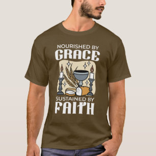Spiritueel geloof en genade – Opbeurende christeli T-shirt