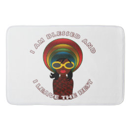 Spiritueel Gezegend Gelukkig Badmat