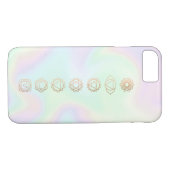 Spiritueel gouden holografische chakra Case-Mate iPhone case (Achterkant (Horizontaal))