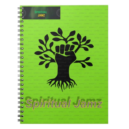 Spiritueel Jamz Notitieboek (Voorkant)