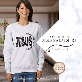 Spiritueel jezus sweatshirt