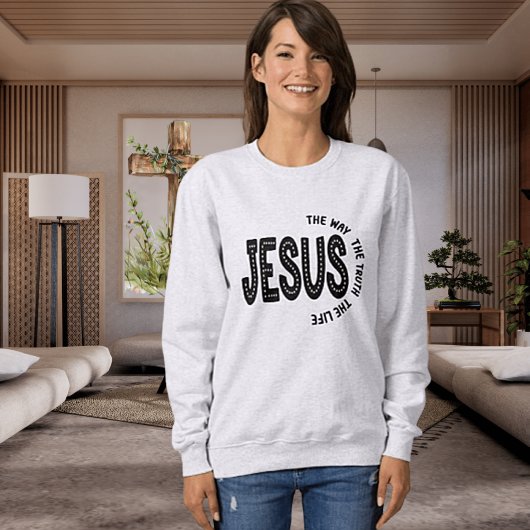 Spiritueel jezus sweatshirt