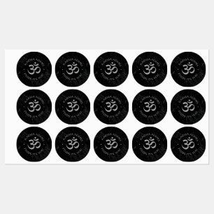 Spiritueel Karma Om Design – Mindfulness Collectie Labels